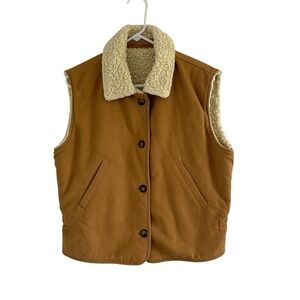 Brown Sherpa Reversible Tsunami Vest